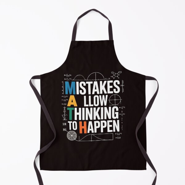 Item preview, Math Mistakes Allow Thinking To Happen – Math Lover Funny Math Saying designed and sold by Redgiant87x.