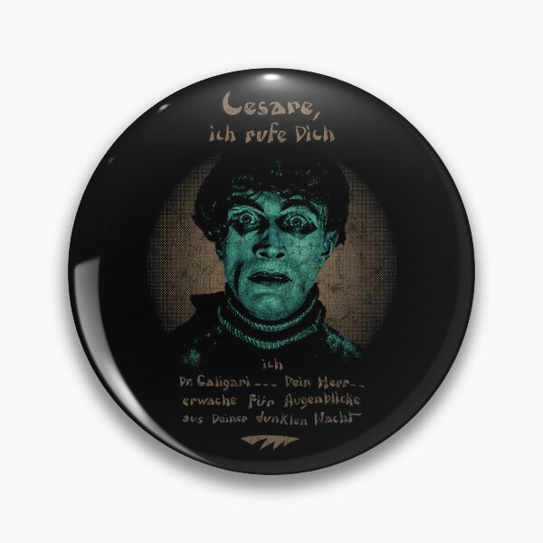 Item preview, The Cabinet Of Dr. Caligari The Somnambulist Cesare Distressed designed and sold by Power Up Prints.
