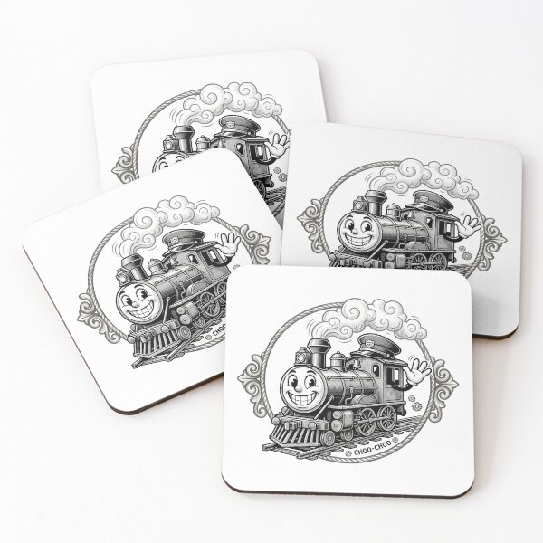 Item preview, Happy Steam Locomotive designed and sold by smoky-bottle.