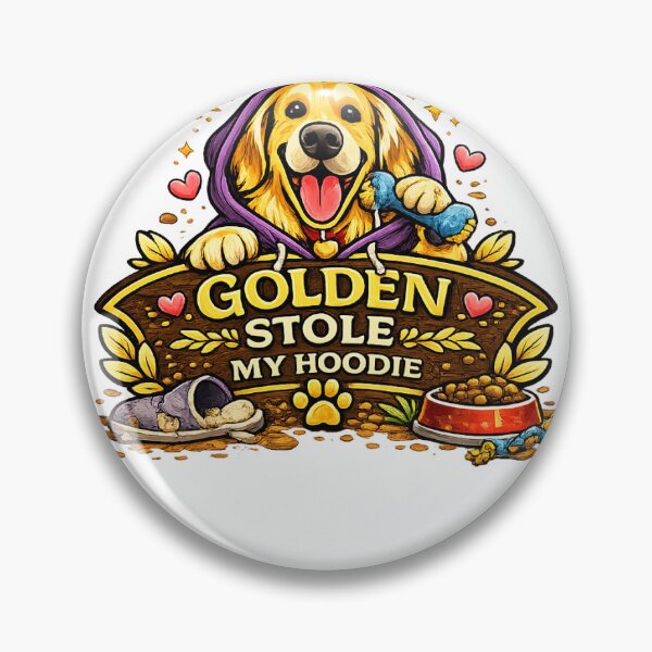 Item preview, Golden Stole My Hoodie Golden Retriever Gift designed and sold by WildVista.