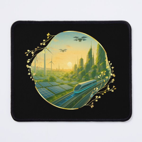 Item preview, The future is solar punk designed and sold by Cages or Wings.