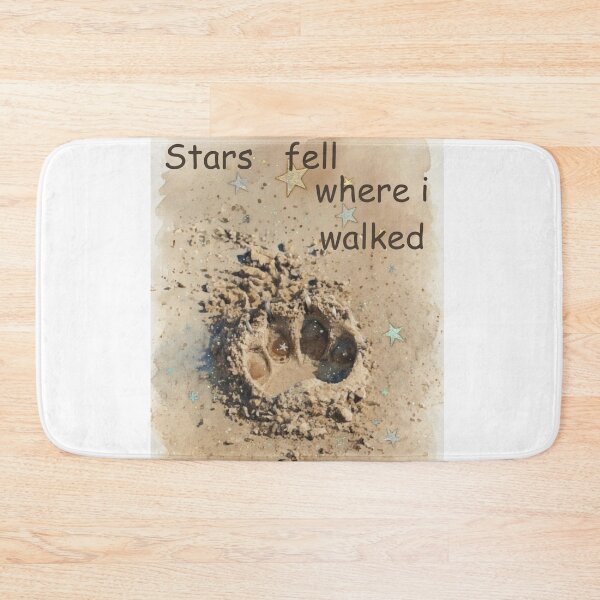Item preview, Stars Fell Where I Walked - Magical Paw Print designed and sold by HALYNA070824.