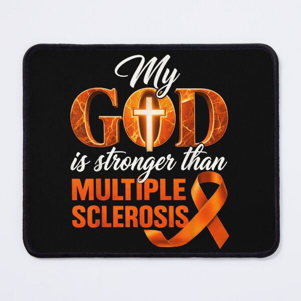 Item preview, My God Is Stronger Than Multiple Sclerosis Faith MS Awareness designed and sold by PhocoNibict.
