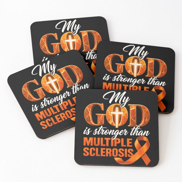 Item preview, My God Is Stronger Than Multiple Sclerosis Faith MS Awareness designed and sold by PhocoNibict.