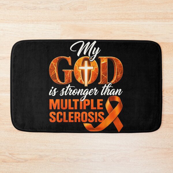 Item preview, My God Is Stronger Than Multiple Sclerosis Faith MS Awareness designed and sold by PhocoNibict.