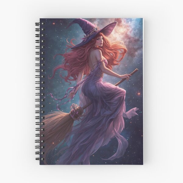 Item preview, Cosmic Flying Witch designed and sold by BlondeBalance.