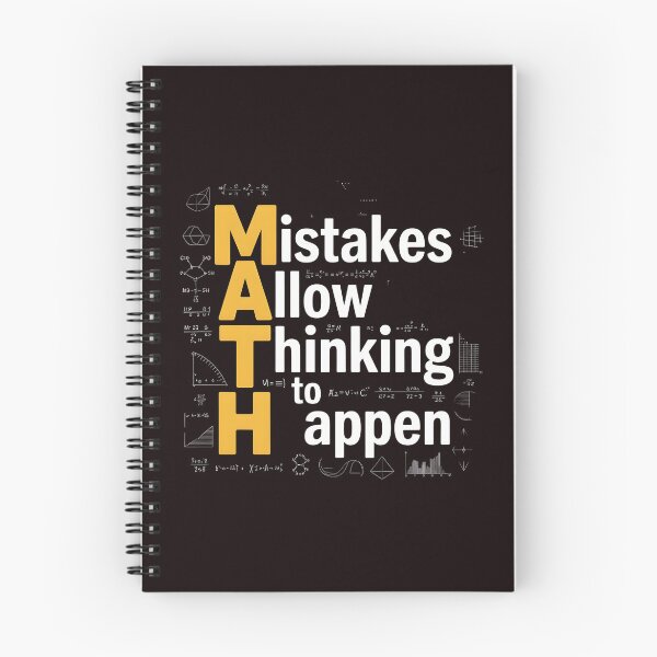 Item preview, Math Mistakes Allow Thinking To Happen – Math Lover Education Humor designed and sold by Redgiant87x.