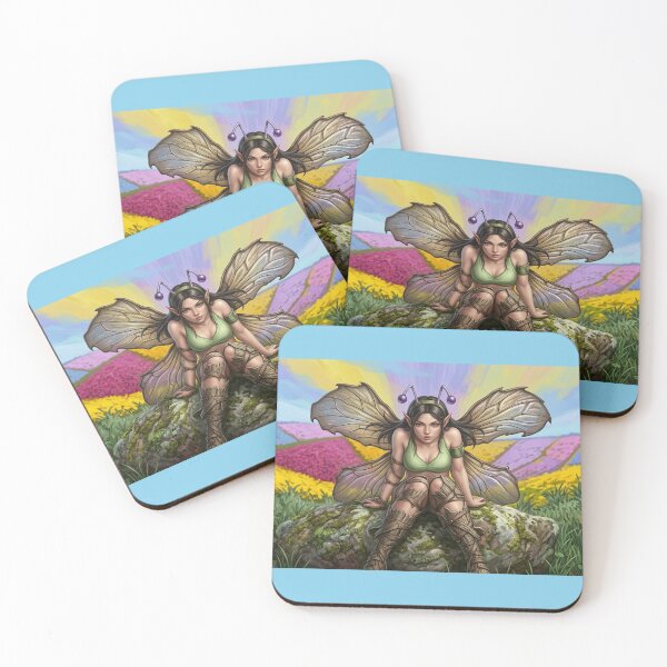 Item preview, Enchanted Butterfly Fairy Fantasy Nature Illustration designed and sold by KabronX.