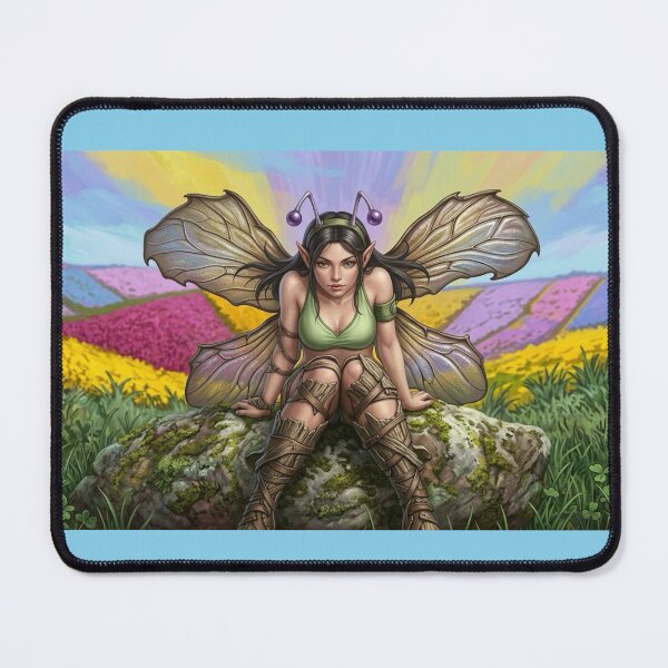 Item preview, Enchanted Butterfly Fairy Fantasy Nature Illustration designed and sold by KabronX.