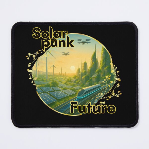 Item preview, Future city is solar punk designed and sold by Cages or Wings.