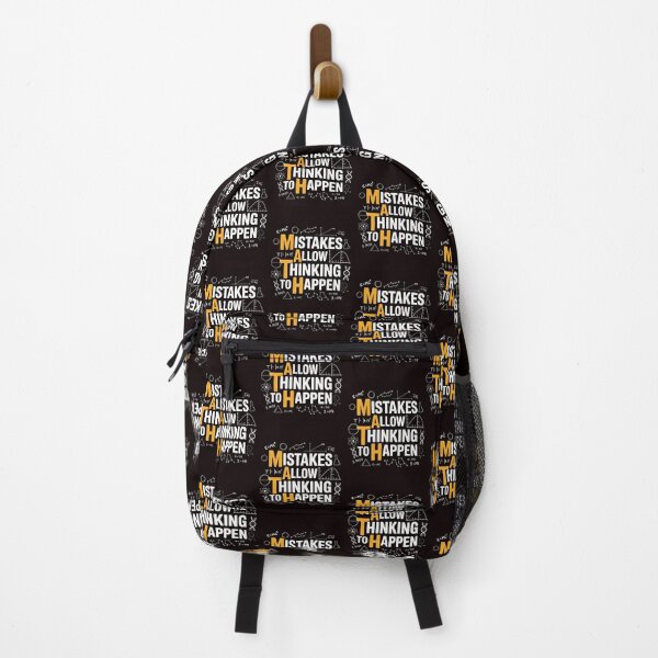 Item preview, Math Mistakes Allow Thinking To Happen – Funny Math Saying Classroom Design designed and sold by Redgiant87x.