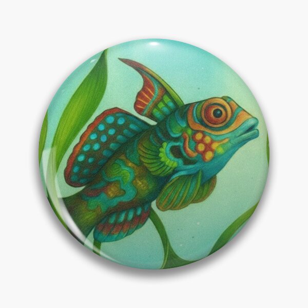 Item preview, Mandarin Fish designed and sold by Steven Flotow Fine Art.