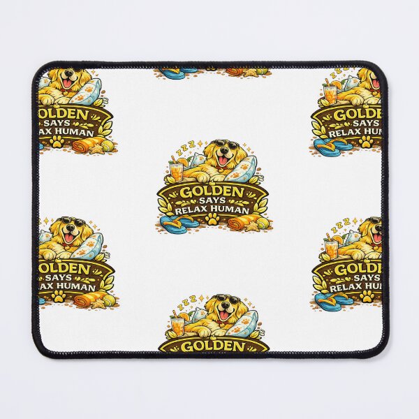 Item preview, Golden Says Relax Human Golden Retriever Gift designed and sold by WildVista.