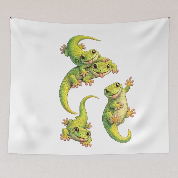 Item preview, Funny lizards crawling designed and sold by XenialitySIA.