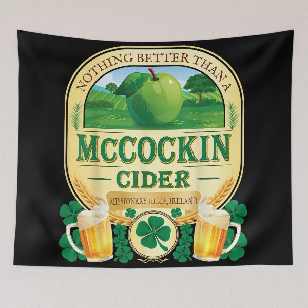 Item preview, Nothing Better Than McCockin Cider Irish Beer Label designed and sold by PhocoNibict.