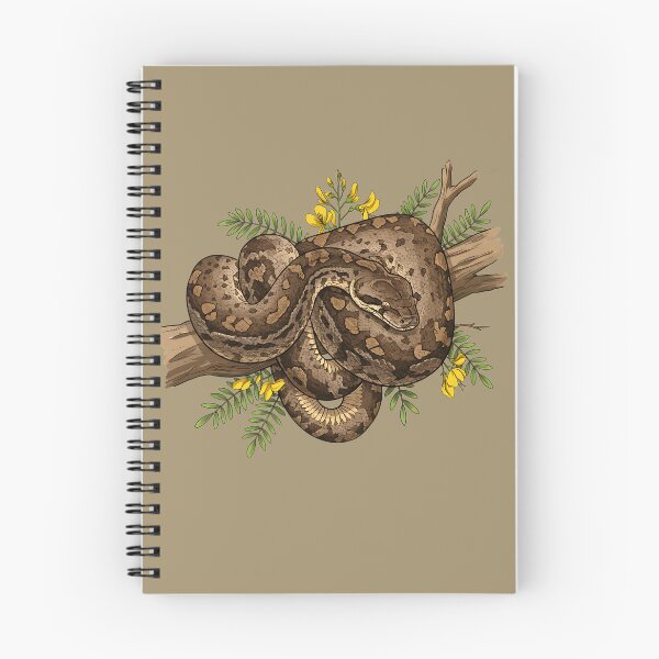 Item preview, African Rock Python with Yellow Blossoms designed and sold by BirdsnStuff.