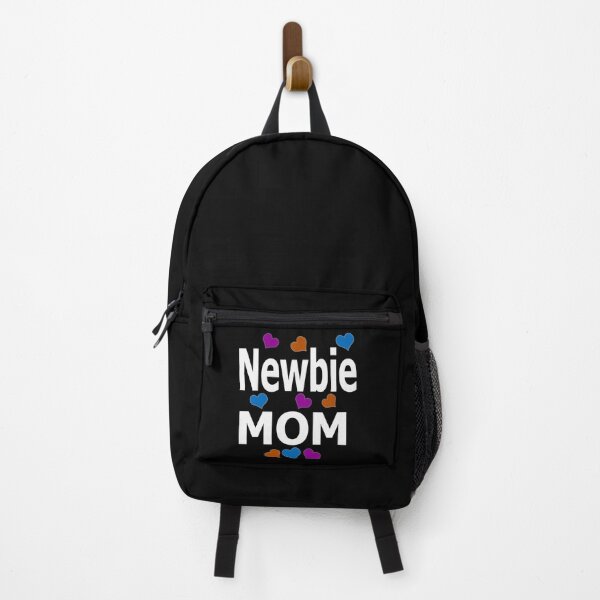 Item preview, Newbie Mom – Cute Mom Design with Colorful Hearts designed and sold by pixperienz4u.