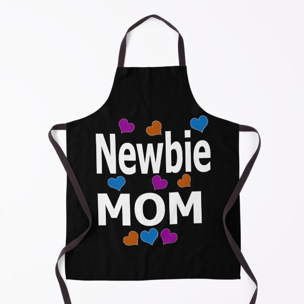 Item preview, Newbie Mom – Cute Mom Design with Colorful Hearts designed and sold by pixperienz4u.