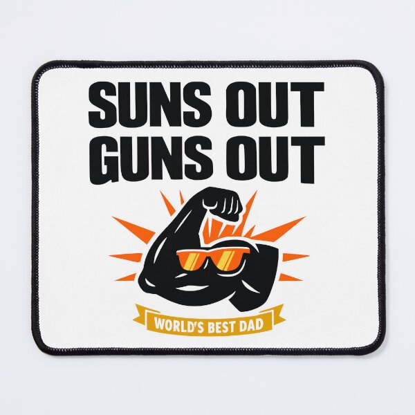 Item preview, Suns Out Guns Out Worlds Best Dad Fitness designed and sold by FunFitLife Studio.