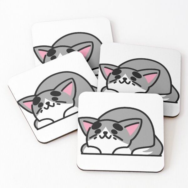 Item preview, Lay down Cat_Gray designed and sold by CalmSketch Art.
