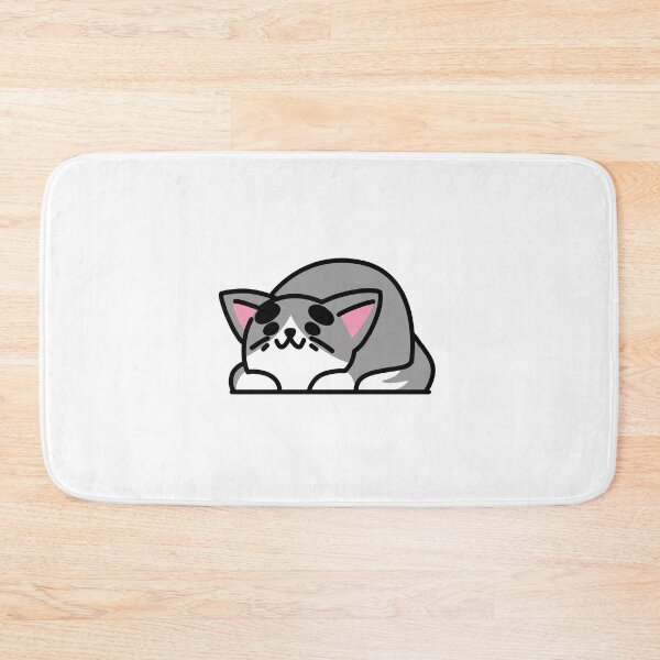 Item preview, Lay down Cat_Gray designed and sold by CalmSketch Art.