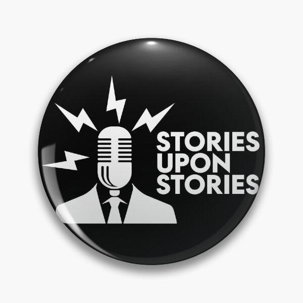 Item preview, STORIES UPON STORIES LOGO (WHITE) designed and sold by STORIESUPONPOD.
