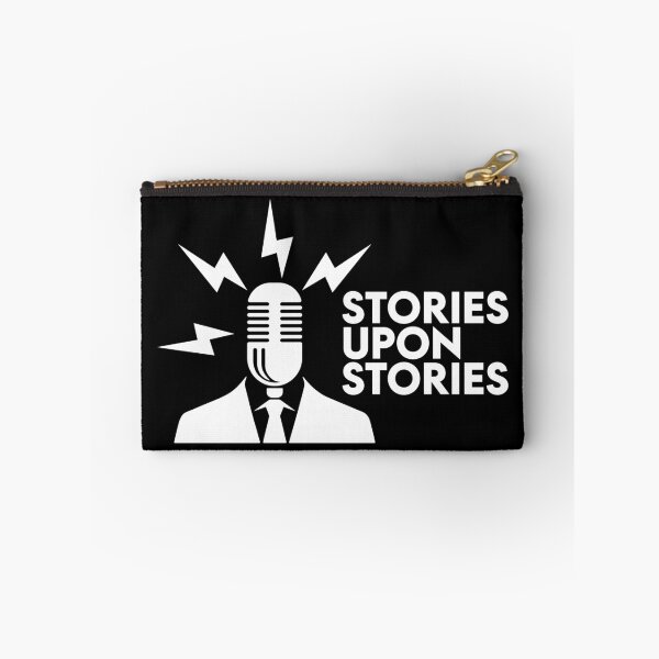 Item preview, STORIES UPON STORIES LOGO (WHITE) designed and sold by STORIESUPONPOD.