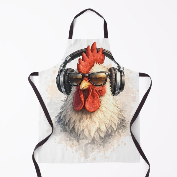 Item preview, Cool rooster with headphones designed and sold by giachem99.