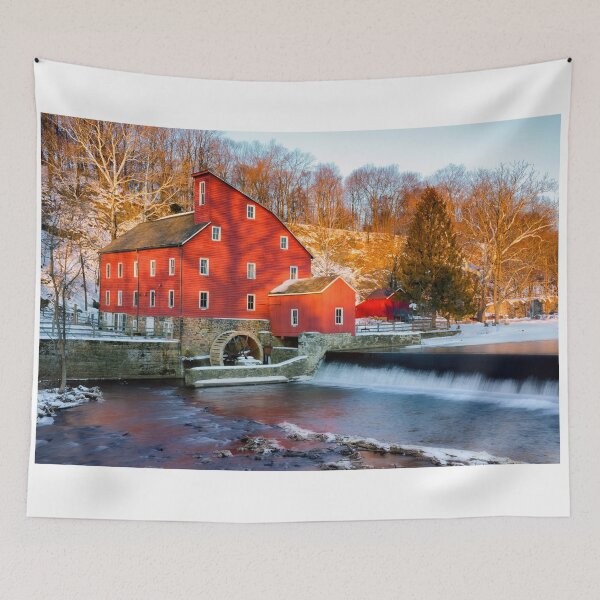 Item preview, Clinton Mill in Winter designed and sold by Gerard Fornarotto.