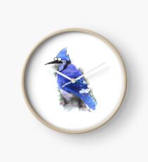Mordecai the Blue Jay Clock