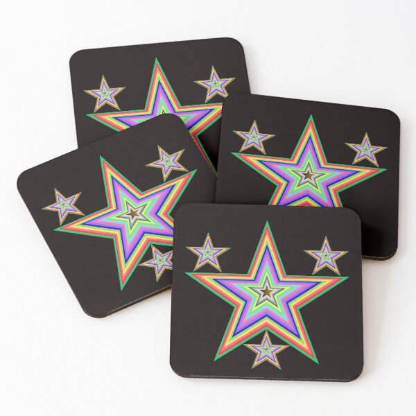 Item preview, Colorful Layered Star Pattern designed and sold by Carftastic.