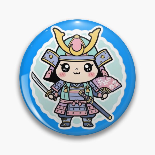 Item preview, samurai designed and sold by Don Dorondon Studio.