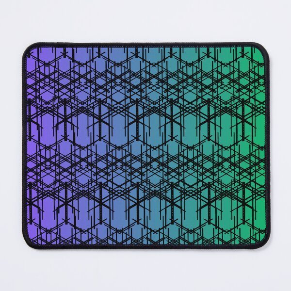 Item preview, Modern Geometric Grid Pattern – Abstract Hexagon Line Art Design designed and sold by kpwi_maduwanthi.