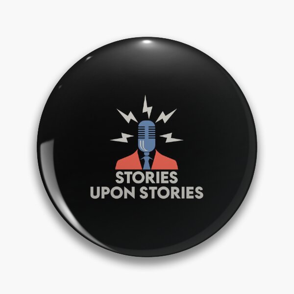 Item preview, STORIES UPON STORIES LOGO STACK (COLOR) designed and sold by STORIESUPONPOD.