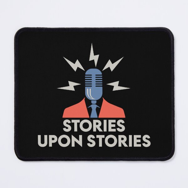 Item preview, STORIES UPON STORIES LOGO STACK (COLOR) designed and sold by STORIESUPONPOD.