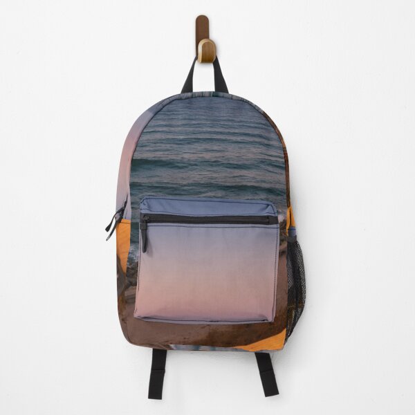 Item preview, Coastal Sunset Lamp – Peaceful Sea View at Dusk Photography designed and sold by Dlilium.