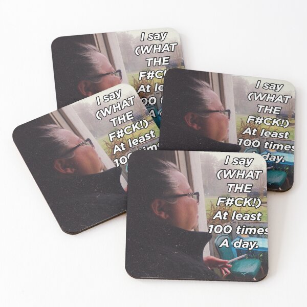 Item preview, I Say WHAT THE F#CK 100 times a day designed and sold by Cat Haven & Rescue .