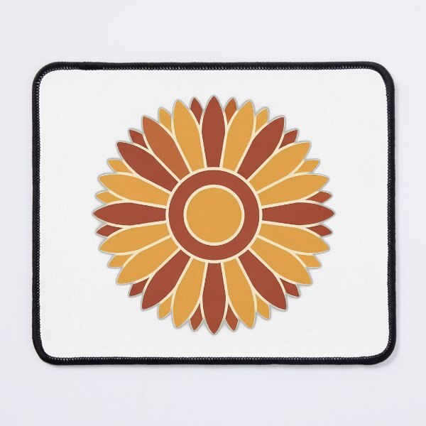 Item preview, Retro 70s Sunflower Burst designed and sold by pumsquare.