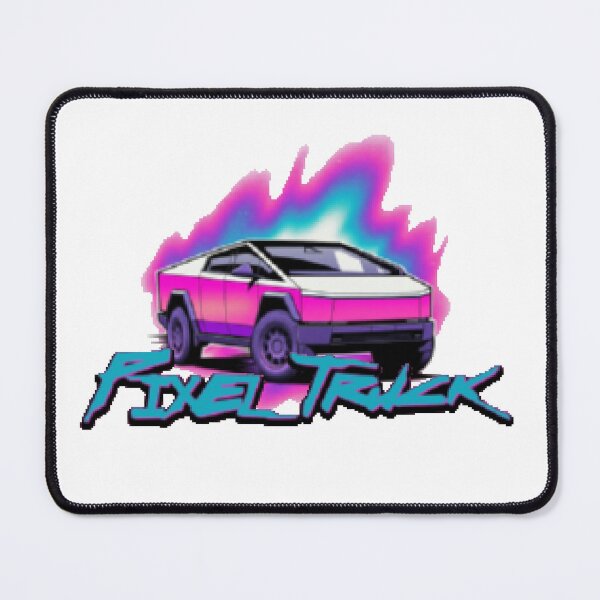 Item preview, Synthwave Pixel Cybertruck 80s Neon designed and sold by Heaton-B-Design.