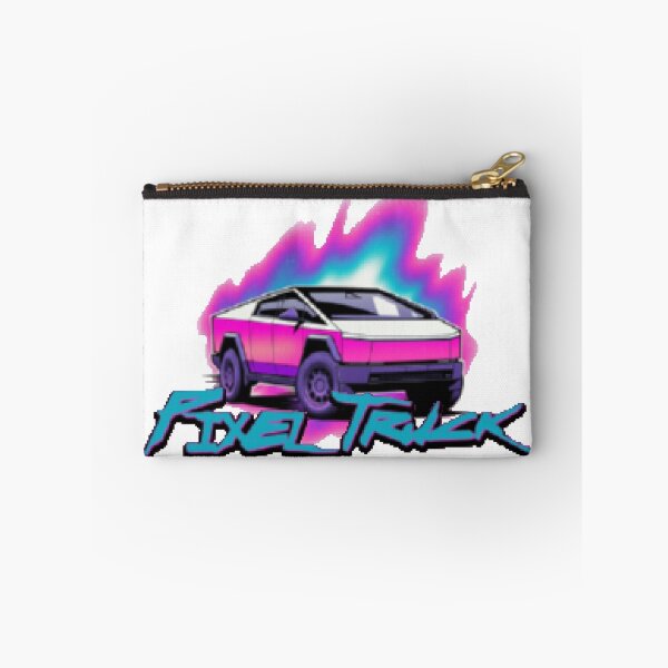 Item preview, Synthwave Pixel Cybertruck 80s Neon designed and sold by Heaton-B-Design.