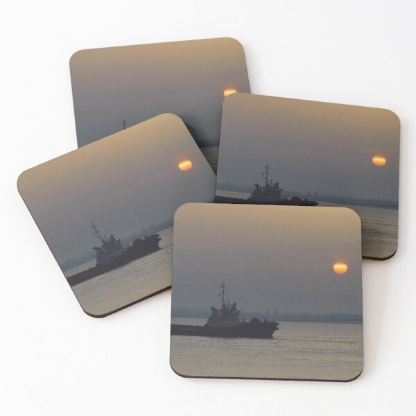 Item preview, Tugboat & Sahara Dust Sunset designed and sold by wiggyofipswich.