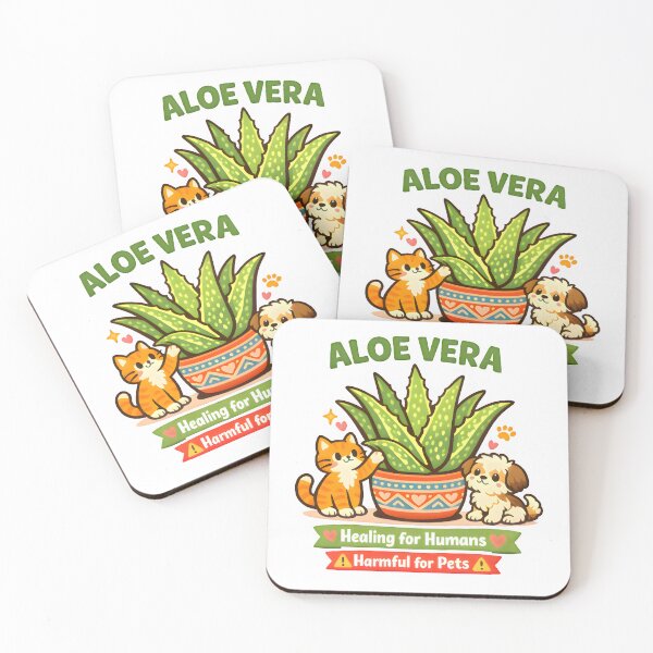 Item preview, Aloe Vera – Healing for Humans, Harmful for Pets | Toxic Plants Veterinary Awareness Design designed and sold by Bettybee00.