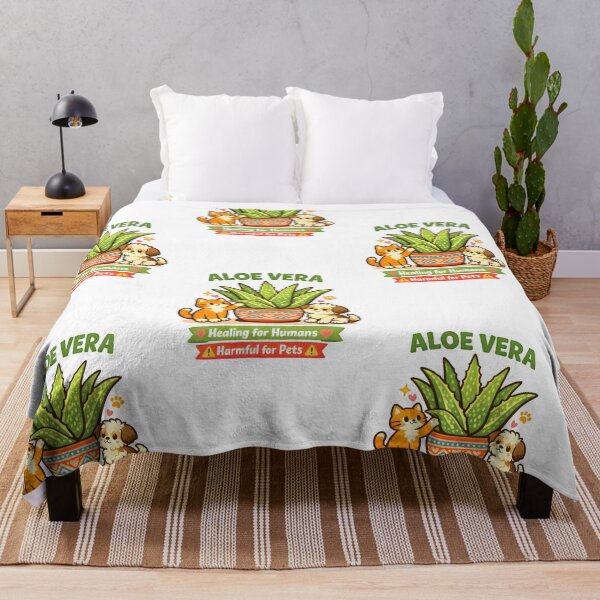 Item preview, Aloe Vera – Healing for Humans, Harmful for Pets | Toxic Plants Veterinary Awareness Design designed and sold by Bettybee00.