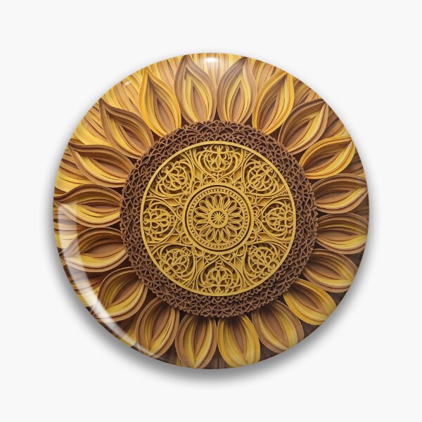Item preview, Layered Paper Cut Sunflower designed and sold by pumsquare.
