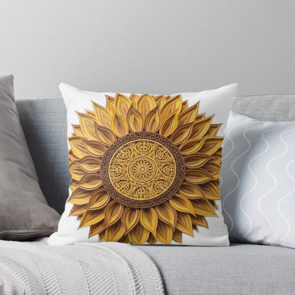 Item preview, Layered Paper Cut Sunflower designed and sold by pumsquare.