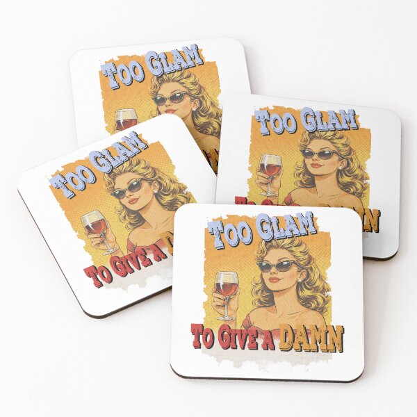 Item preview, Too Glam to Give a Damn designed and sold by AlvelinaCP.