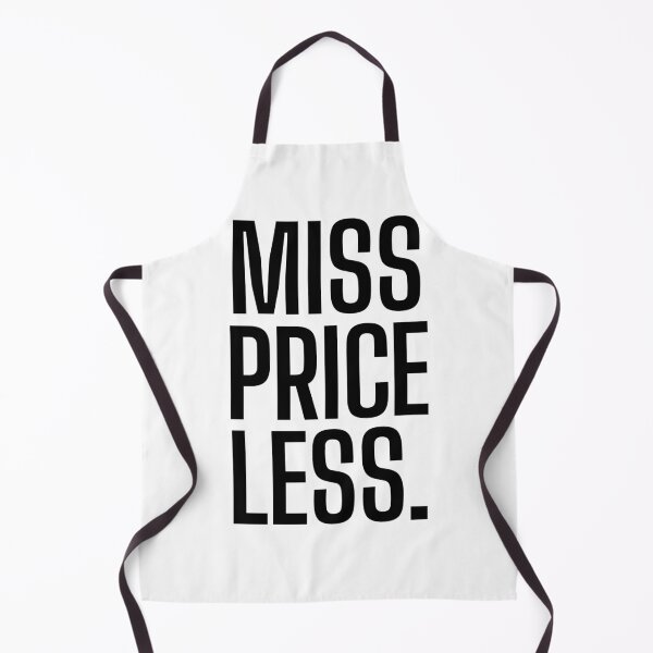 Item preview, Miss Priceless – Bold Statement Typography Design designed and sold by Magic Love Art Print.