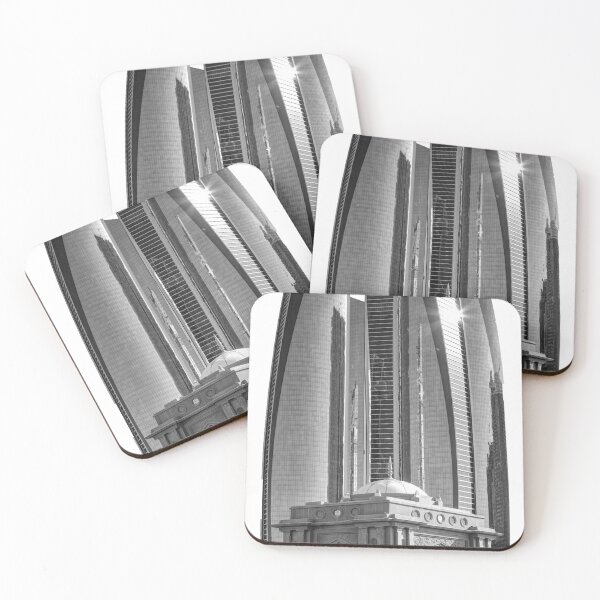 Item preview, Dubai wall print  designed and sold by urbanblancprints.