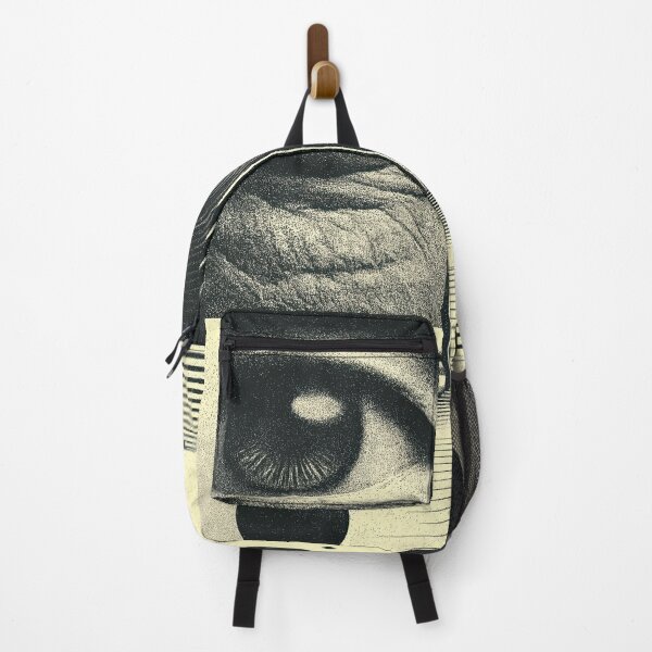 Item preview, The Watchful Gate – Orwellian Surveillance Illustration designed and sold by Basajaun Studio.