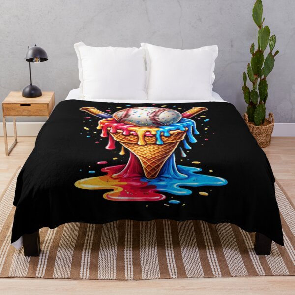 Item preview, Baseball Ice Cream Drip Design – Cool Baseball Lover Sweet Sports Boys designed and sold by bilal sibgui.